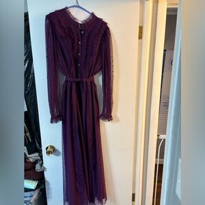 Boden size 20/22 tulle overlay dress